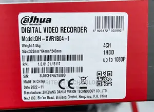 Dahua 4ch DVR 2mp (1080p)