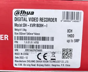 Dahua Xvr1br1b08h 8ch Up to 5mp