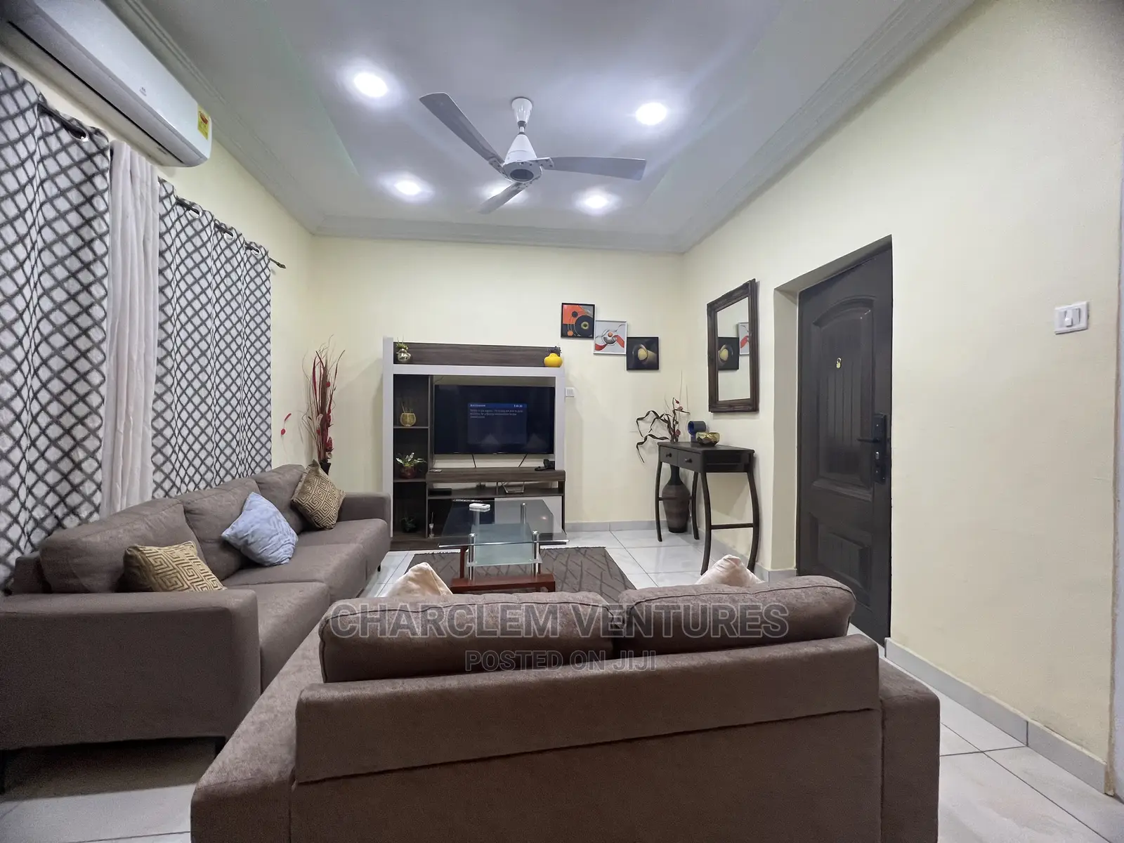 Furnished 2bdrm House in Charclem Ventures, Cantonments for rent