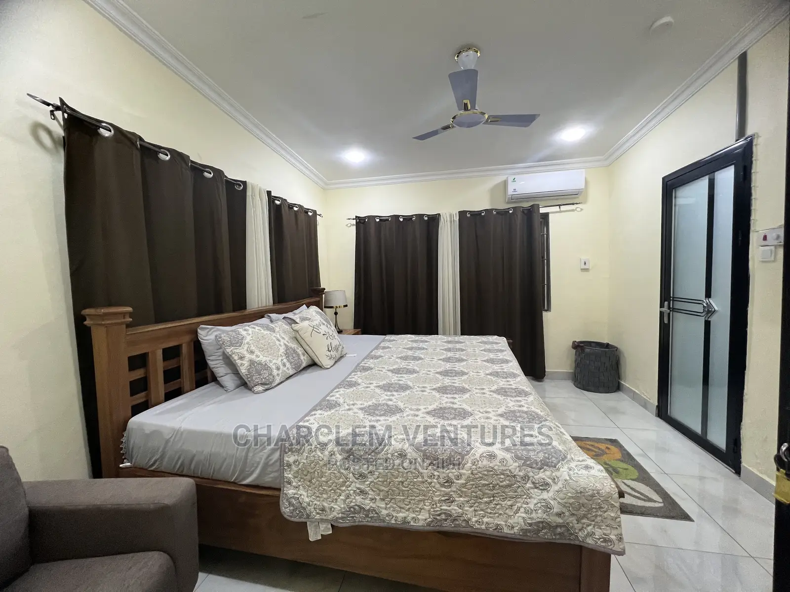 Furnished 2bdrm House in Charclem Ventures, Cantonments for rent