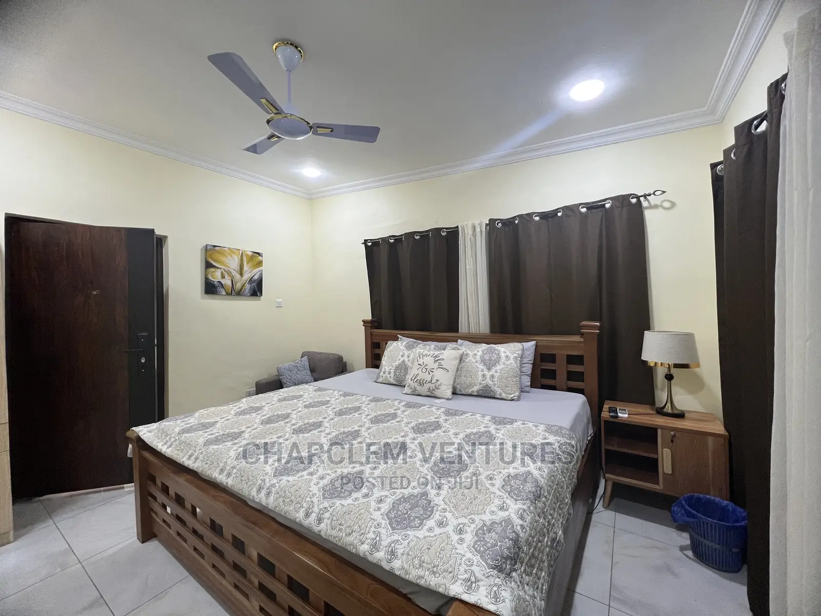 Furnished 2bdrm House in Charclem Ventures, Cantonments for rent