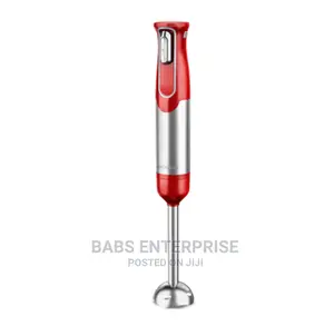 Decakila Kmjb023r Cordless Hand Blender - 100w Lithium Batte