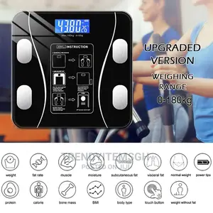 Smart Wireless Bathroom Body Fat Scale