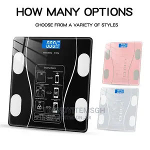 Smart Wireless Bathroom Body Fat Scale