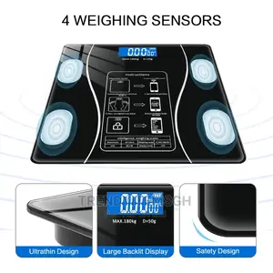 Smart Wireless Bathroom Body Fat Scale