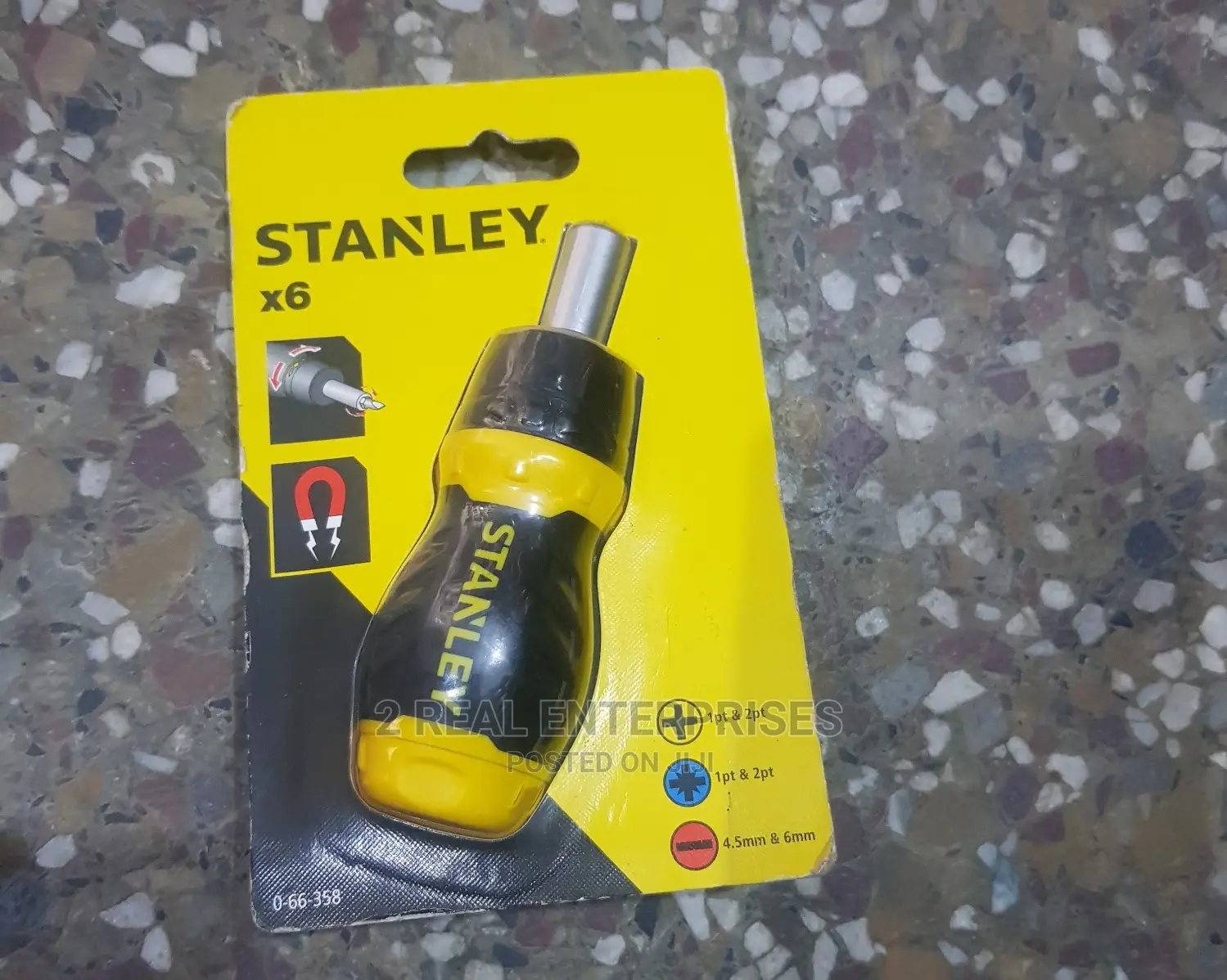 Stanley X6 Stub Screwdriver 066358