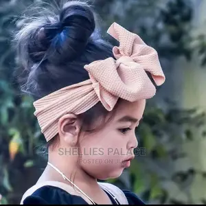 Baby Toddler Kids Girl Large Bow Headband Hair Band