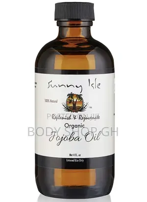 Sunny Isle Organic Jojoba Oil - HAIR GROWTH + HAIRLOSS OIL