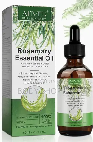 Rosemary Oil for Hair and Edges Growth - Reduce Hair Loss