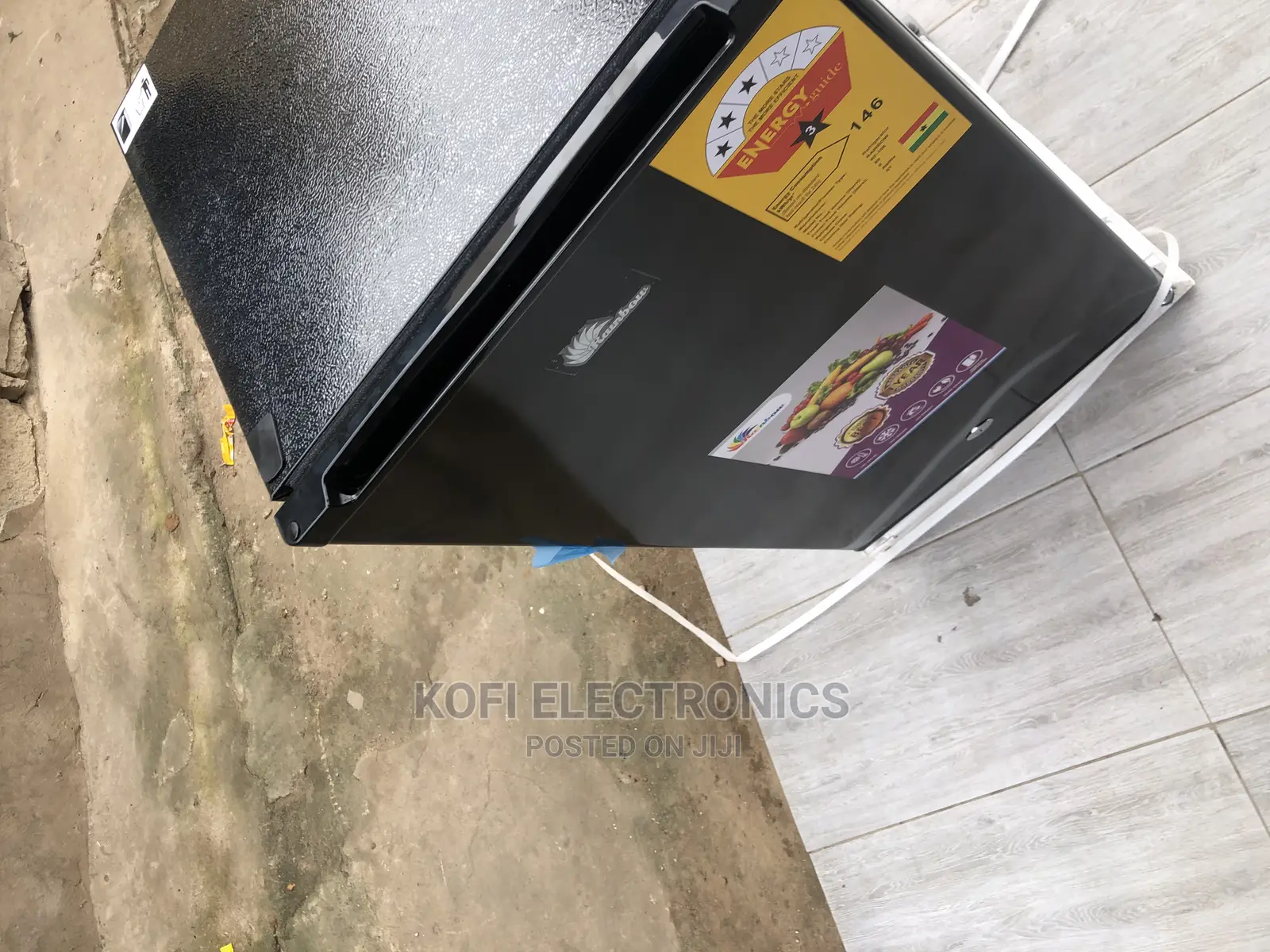 3star Rainbow 93litres - RF-108 Table Top Refrigerator-Black