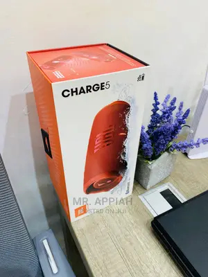 Original JBL Charge 5 Waterproof Bluetooth Speaker(Red) 
