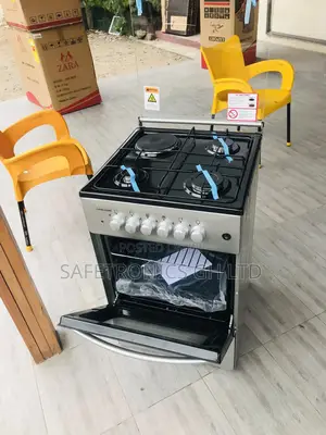 3 Gas 1 Electric Volcano Oven With Grill 50x50