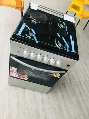 3 Gas 1 Electric Volcano Sliver 50x50 Oven With Grill