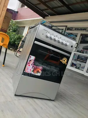 4 Gas Oven With Grill Volcano Gray 50x50