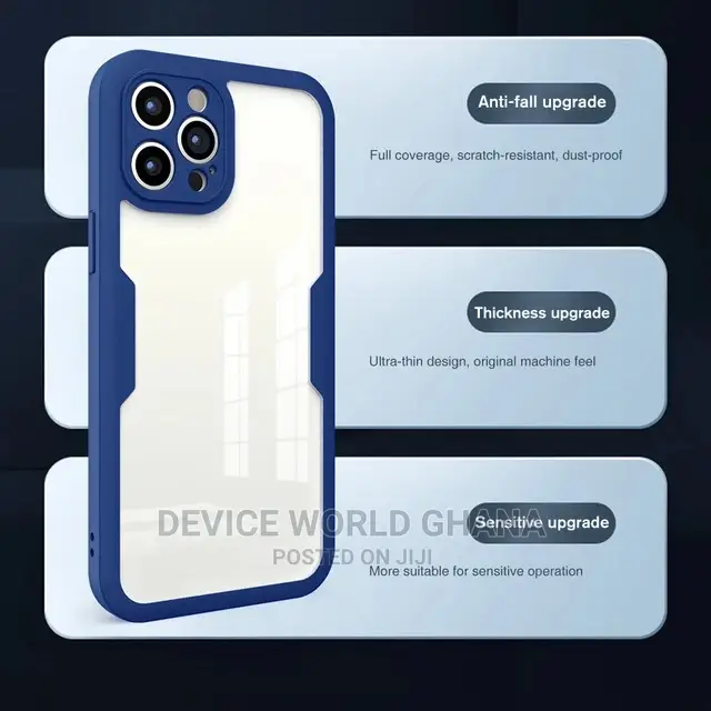 360 Transparent Shockprof Case 4 iPhone 14promax 14p 13pm 12