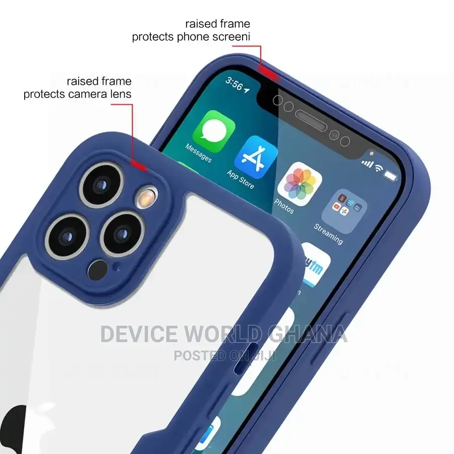 360 Transparent Shockprof Case 4 iPhone 14promax 14p 13pm 12