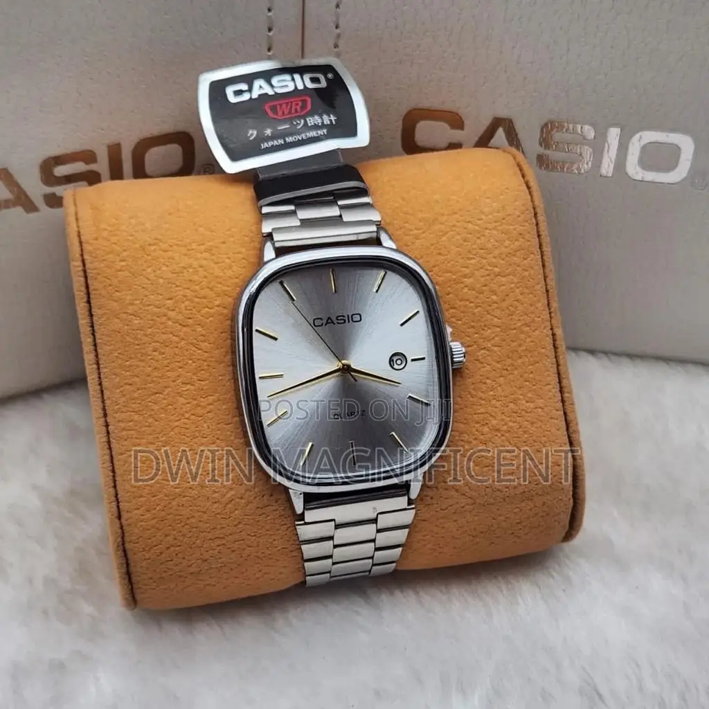 Stainless Casio Analog