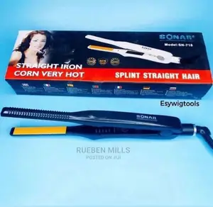 Black Slim Hair Straightener