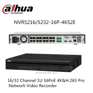 Dahua 16ch NVR With Poe 16p Nvr5216-16p-4ks2e