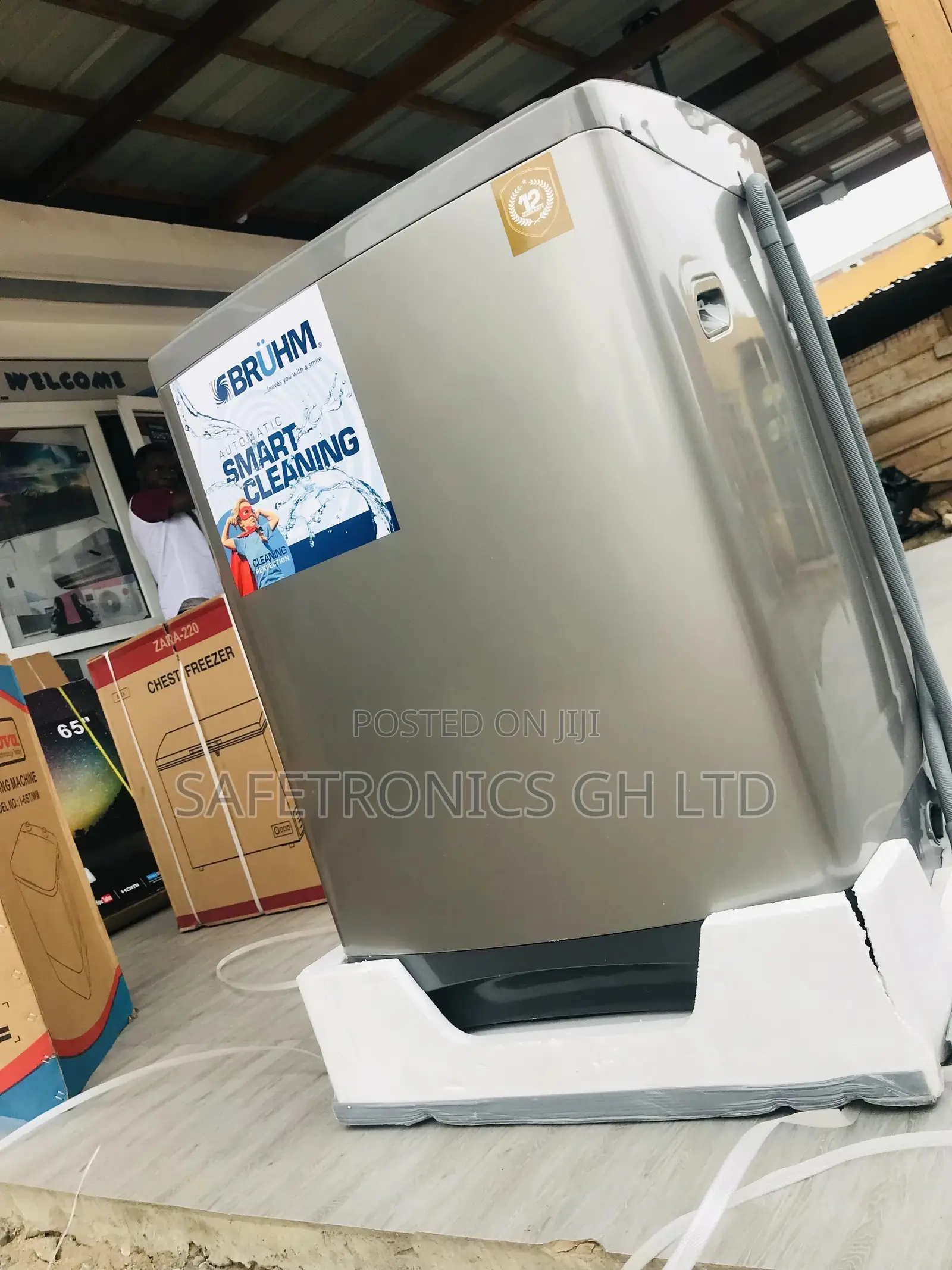 Midea Washingmachine Fast Semiautomatic Topload 12kg