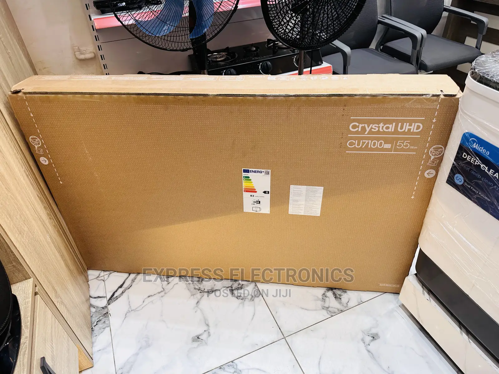 Creative Display UHD Smart 55”Cu7172 Samsung