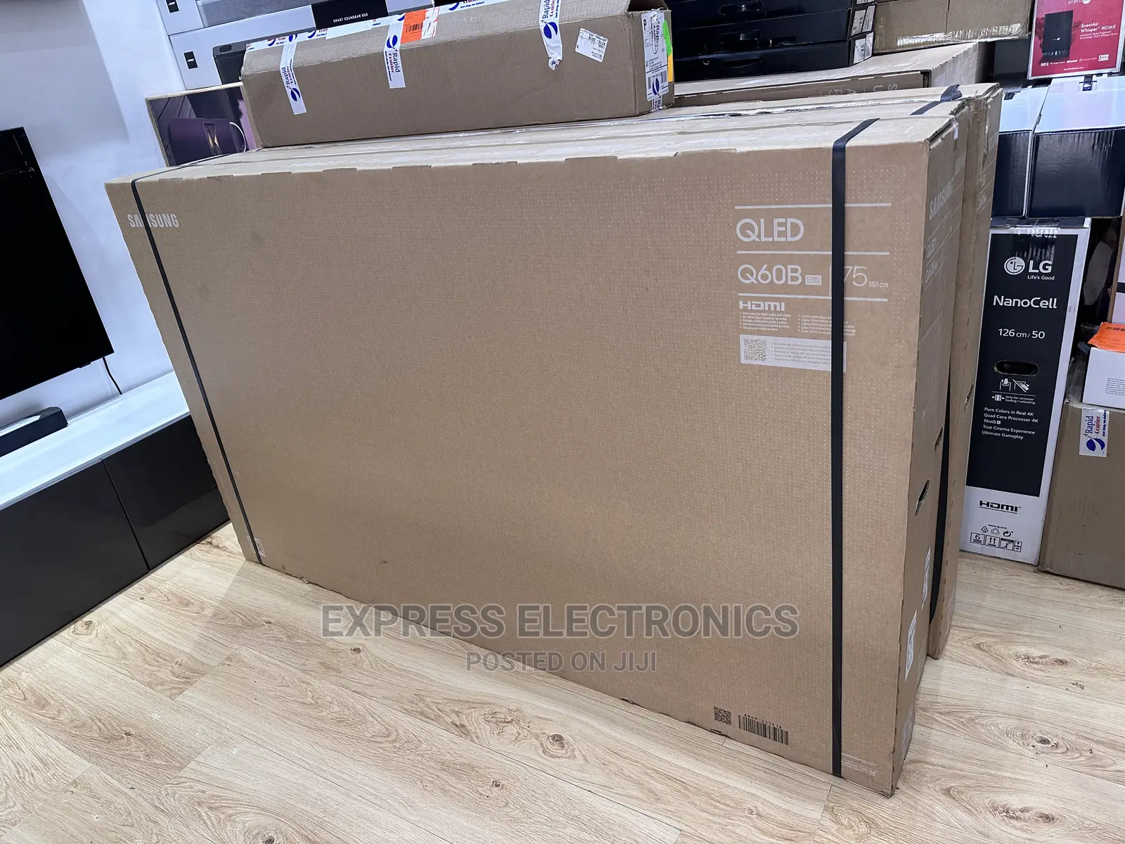 Original Beauty UHD Smart QLED Samsung 75Q60B Tv 