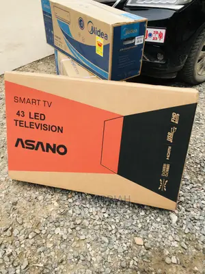 Brand New Asano(Black)43inch Digital Satelite Smart Tv.