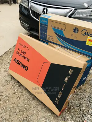 Shop Affordable(Black)Asano 43” Digital Satelite Smart Tv
