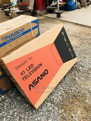 Authentic Asano 43 Inch Satelite Smart Android Tv