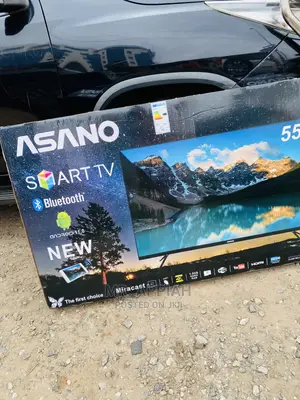 Durable Asano 55 Inch Uhd Smart Tv(Black).