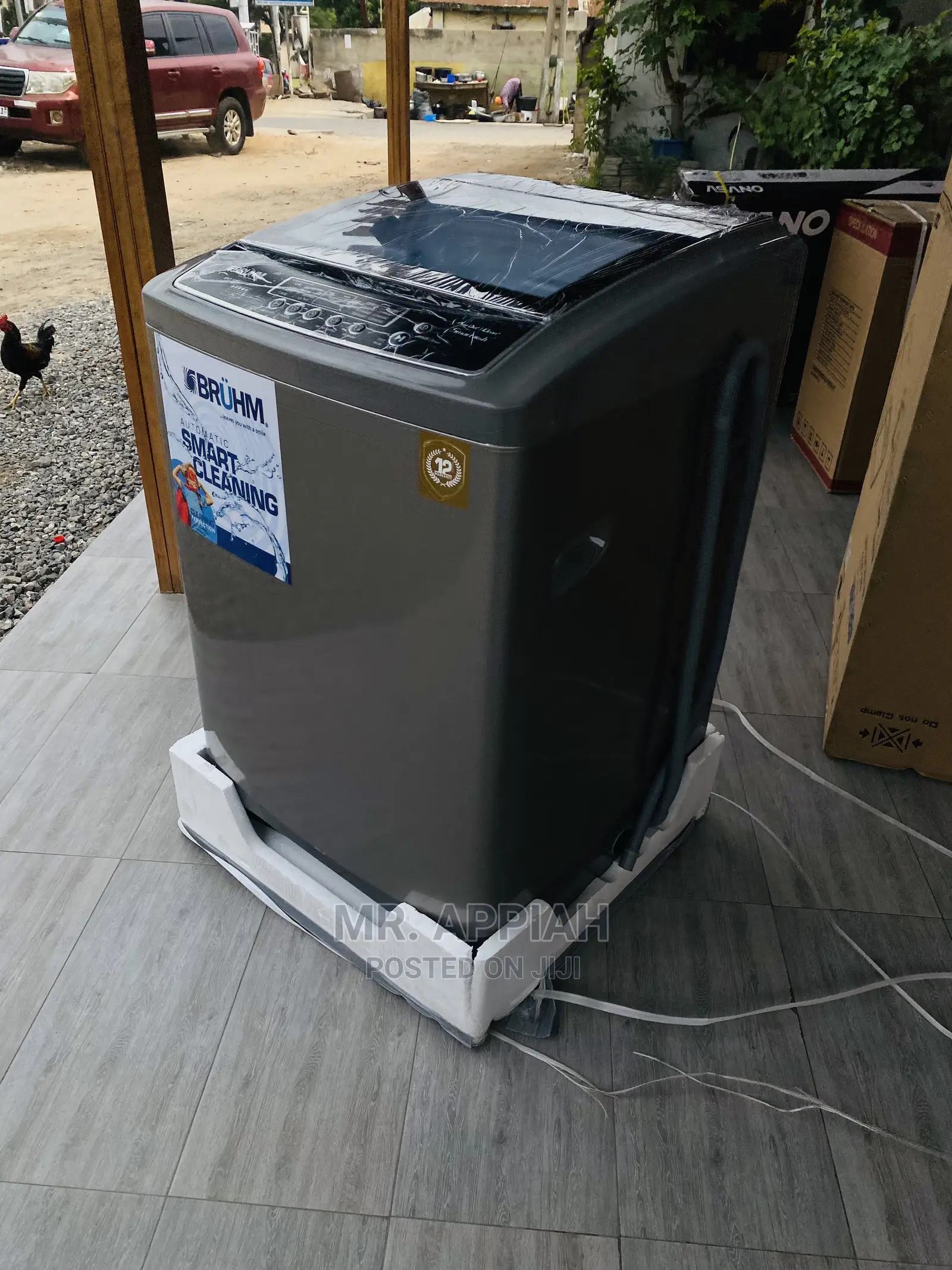 Shop Original Bruhm BBWT-120SG Washingmachine(Gray).