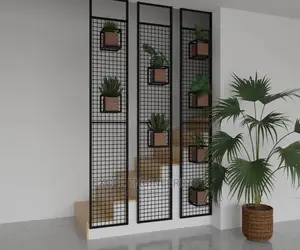 Flower Pot Shelves and Garden Chairs