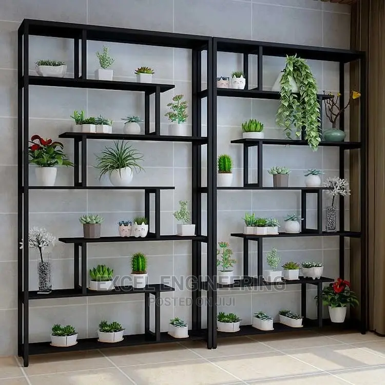Flower Pot Shelves and Garden Chairs
