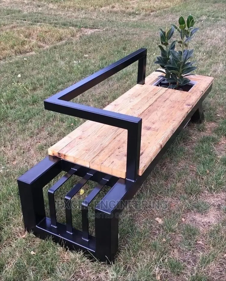 Flower Pot Shelves and Garden Chairs