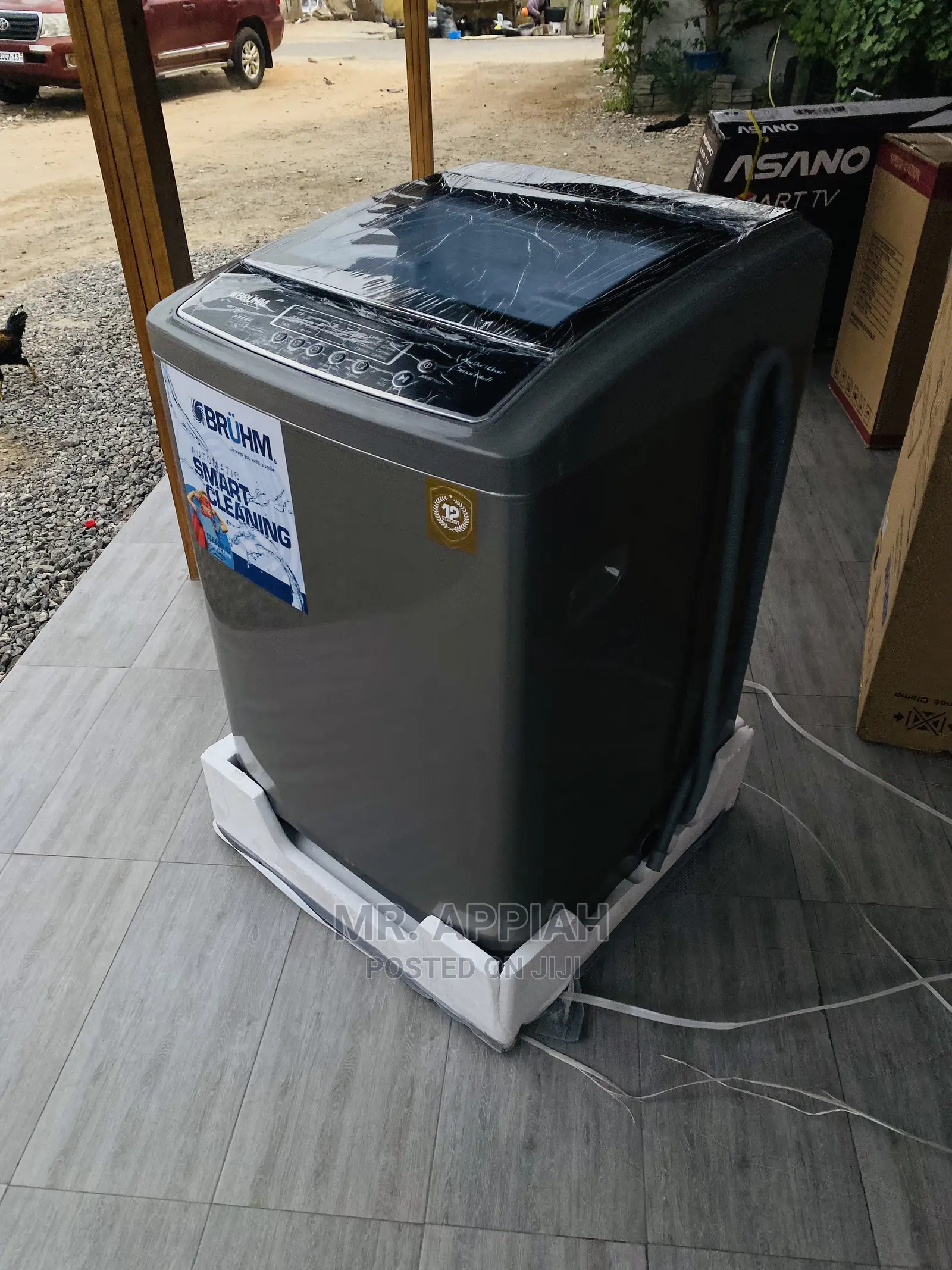 Super-Powerful BBWT-120SG Bruhm Washingmachine(Top Load).