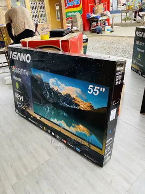 Authentic Asano 55 Inch Uhd Basic Black Led Tv