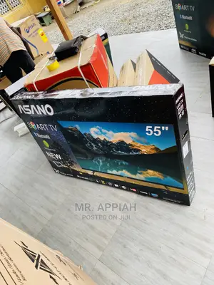 Most Affordable(Black)Asano Uhd 55 Inch Smart Led Tv