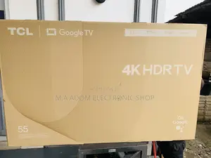 TCL 55” UHD Smart Android Led Tv Frameless Design