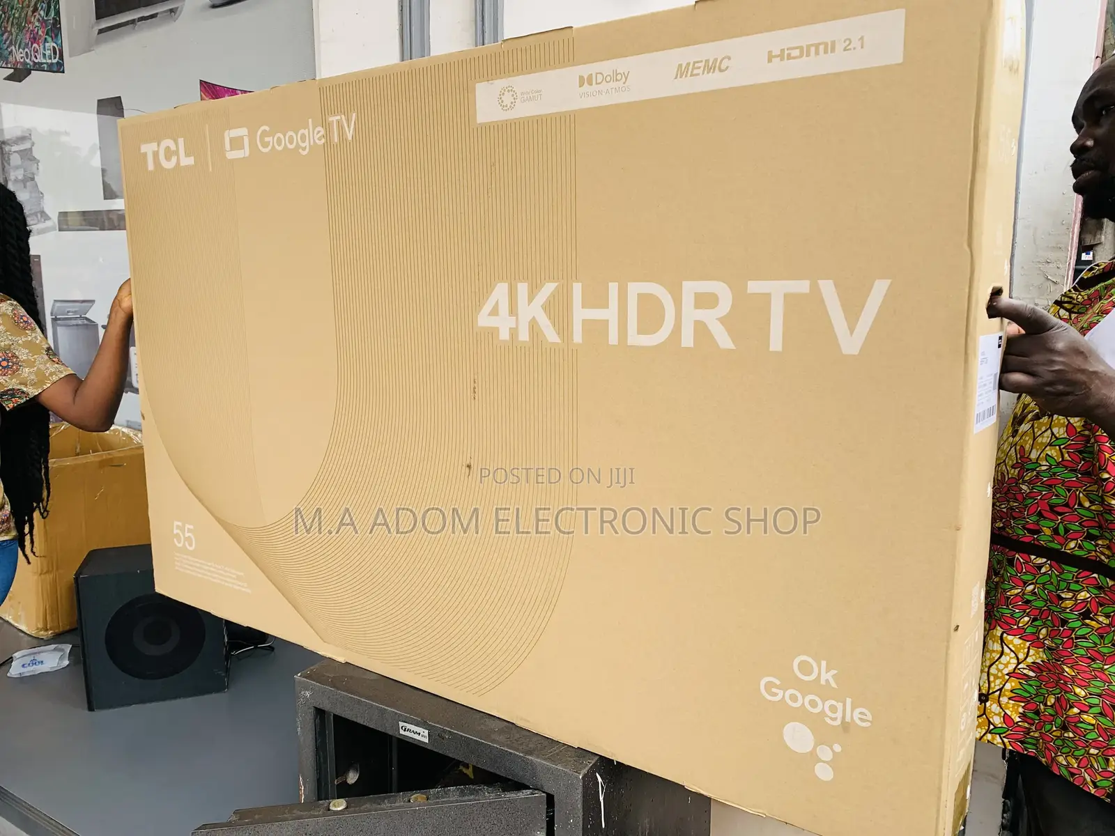 Check Out the New TCL 55” Smart Android Bluetooth Tv