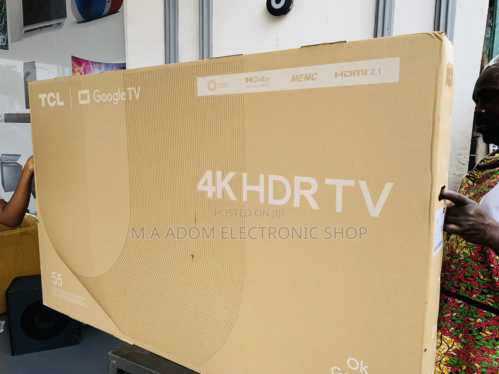 Check Out the New TCL 55” Smart Android Bluetooth Tv