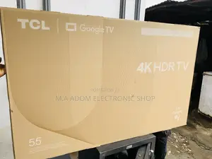 Lates TCL 55” UHD Smart Frameless Tv With Bluetooth