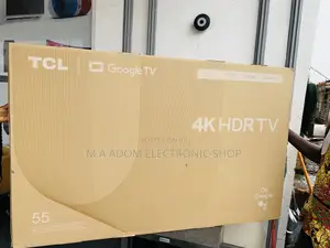 Fresh in Box TCL 55” UHD Bluetooth Frameless Slim Tv