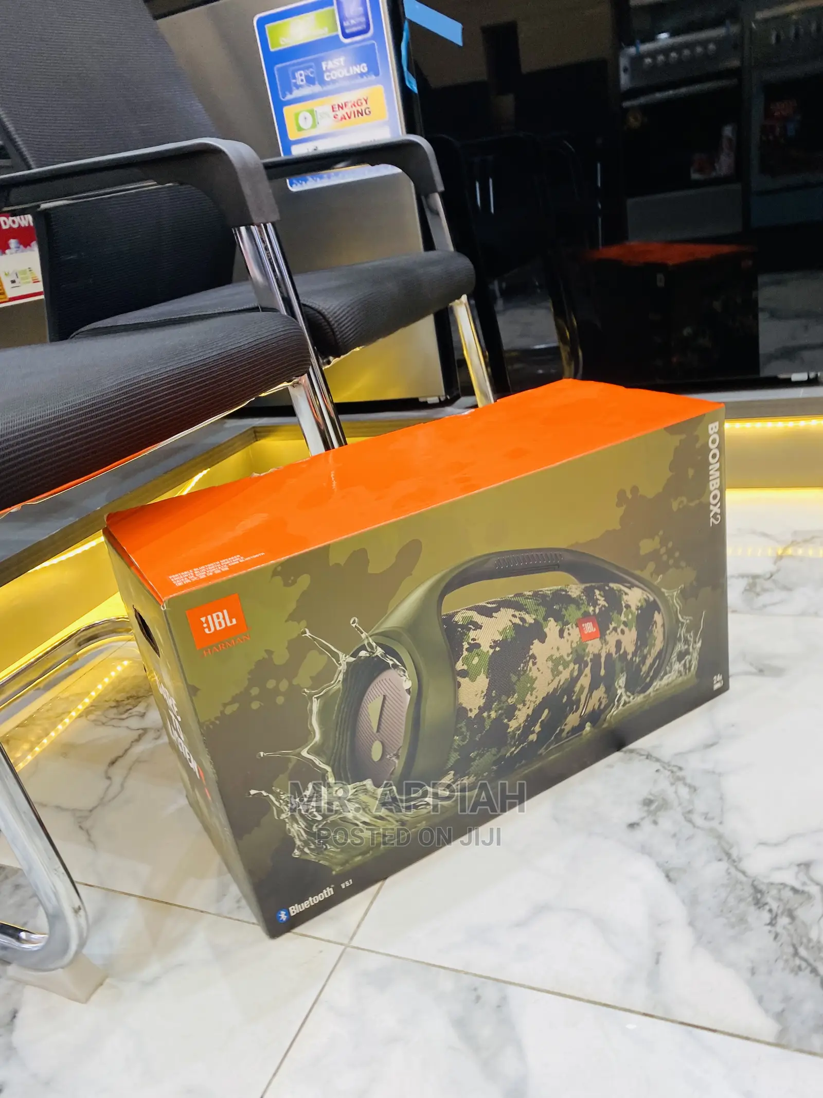 Sealed in Box  JBL Boombox 2 Bluetooth Speaker(Army Green).