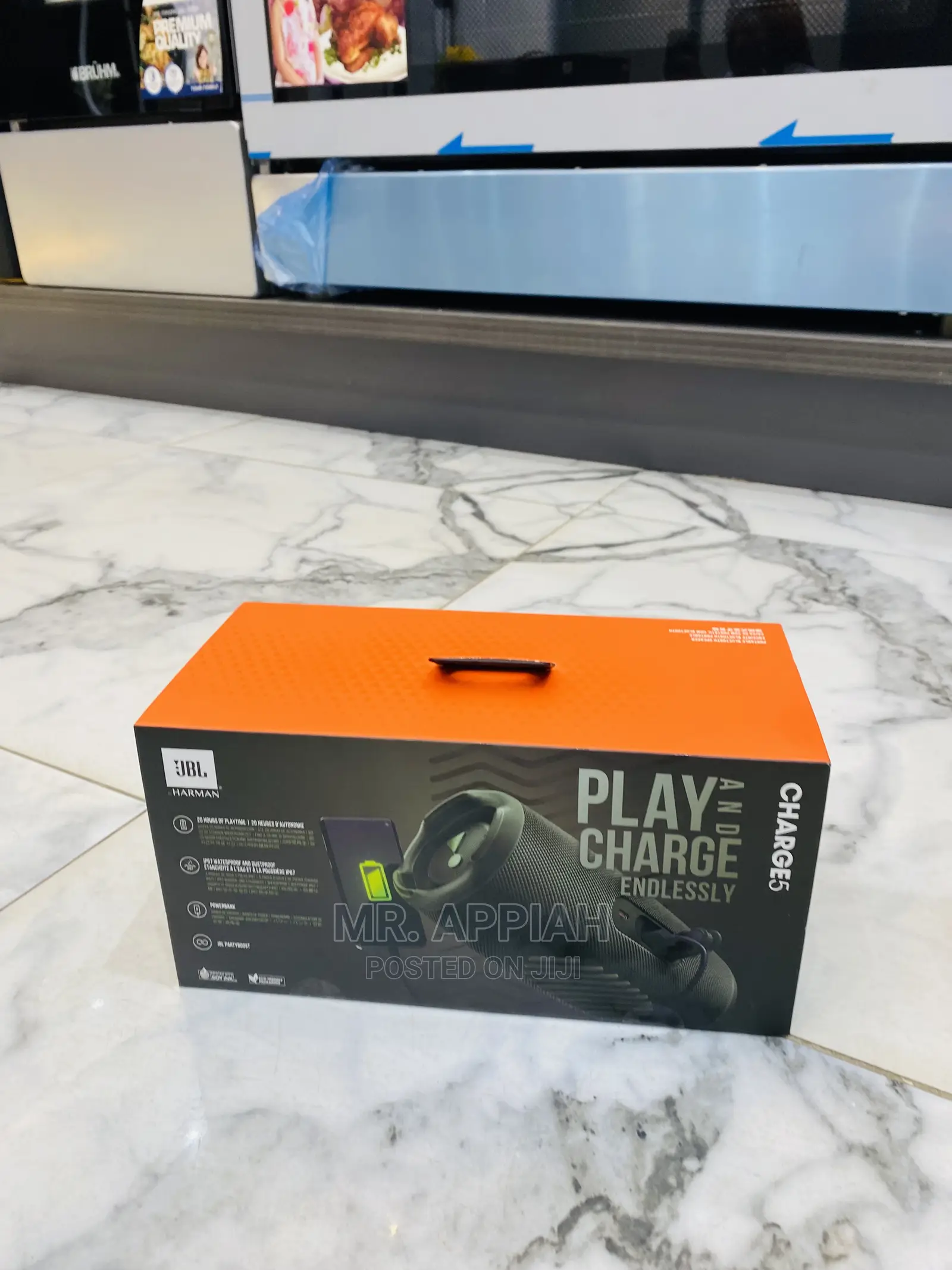 Sealed in Box JBL Charge 5 Bluetooth Sound Bar System