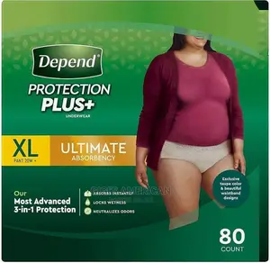 Depend Protection Plus+ Adult Diapers Pull Ups