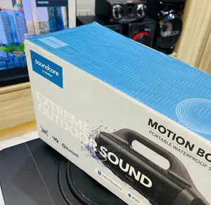 Sealed in Box Motion Boom Bluetooth Speaker(Black)).