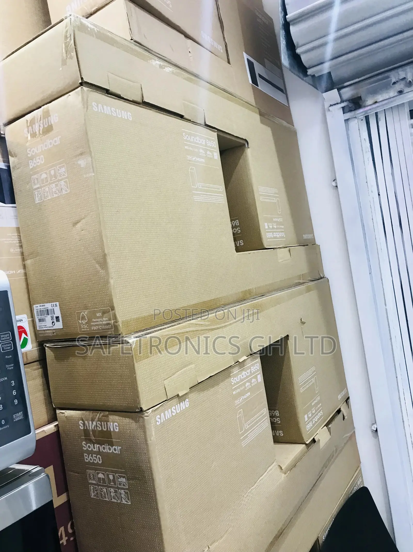Bluetooth Connectivity Soundbar Samsung B650
