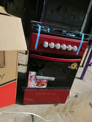 Volcano Red Color 4burner Gas Cooker