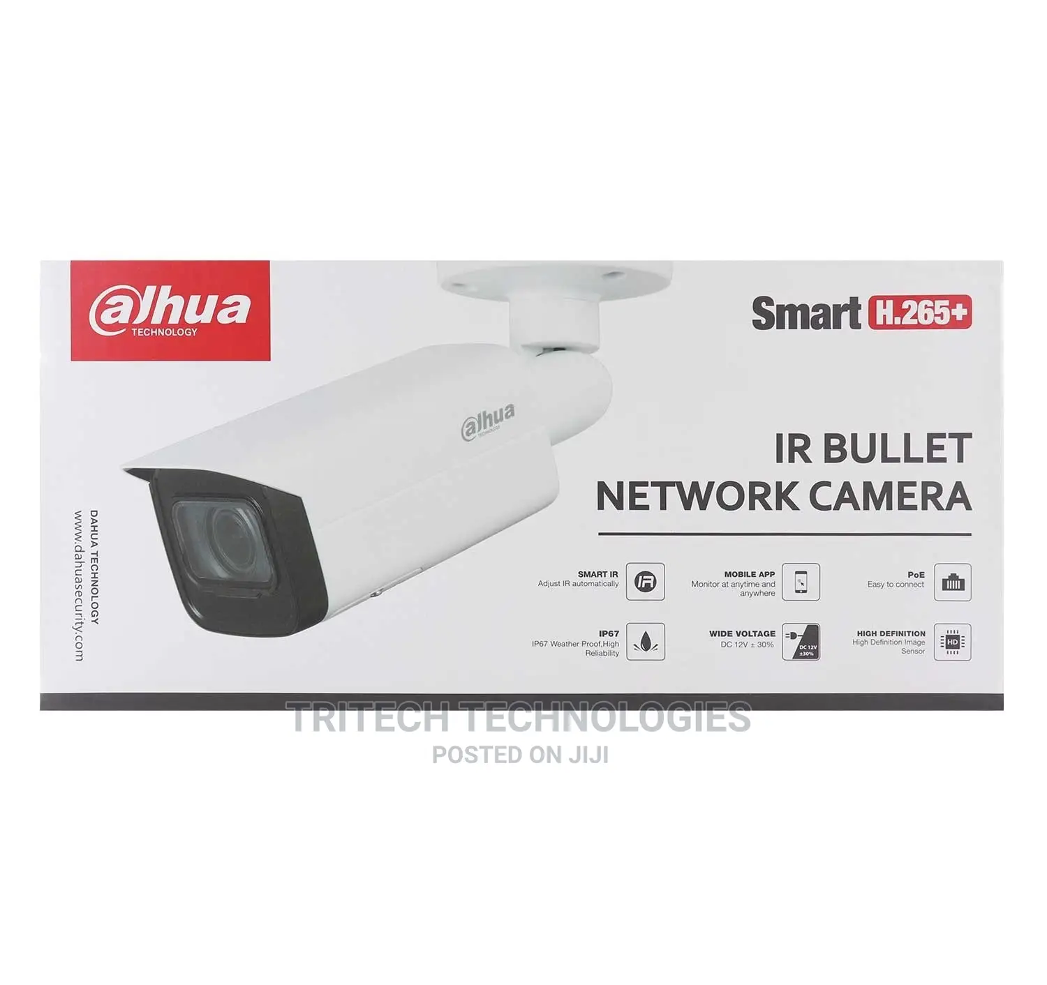 DAHUA IPC-HFW2431T-ZS 4MP Lite IR Vari-Focal Bullet Camera