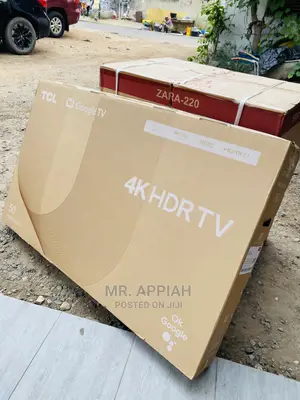 Sealed in Box (50P735)TCL 50 Inch HDR LED Tv(Black) 
